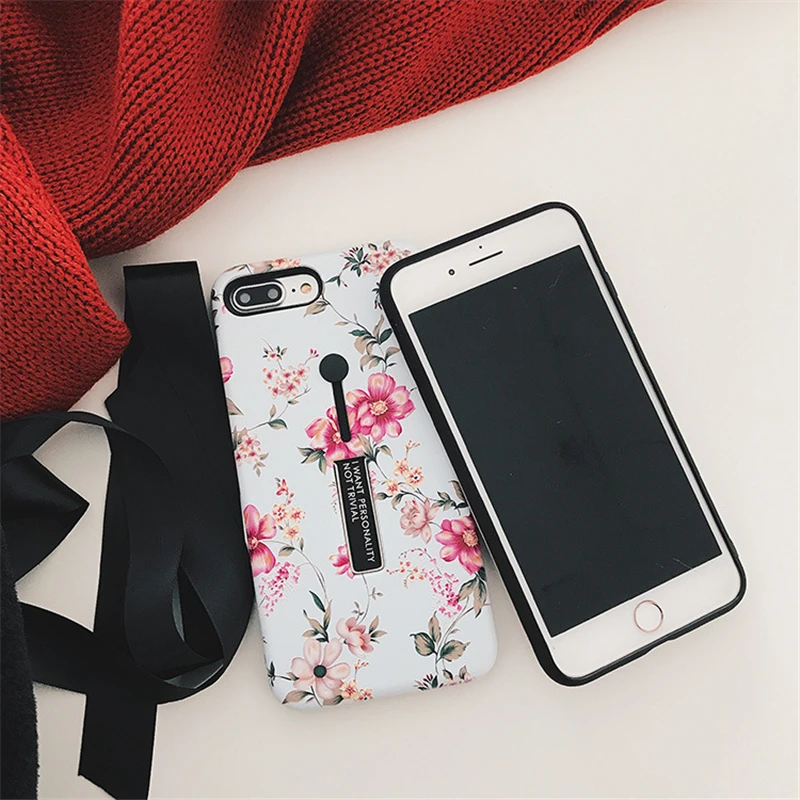 Для iPhone XS 11 Pro Max X чехлы крышка с цветком розы для 7 6 6S 8 Plus XR роскошный Фламинго
