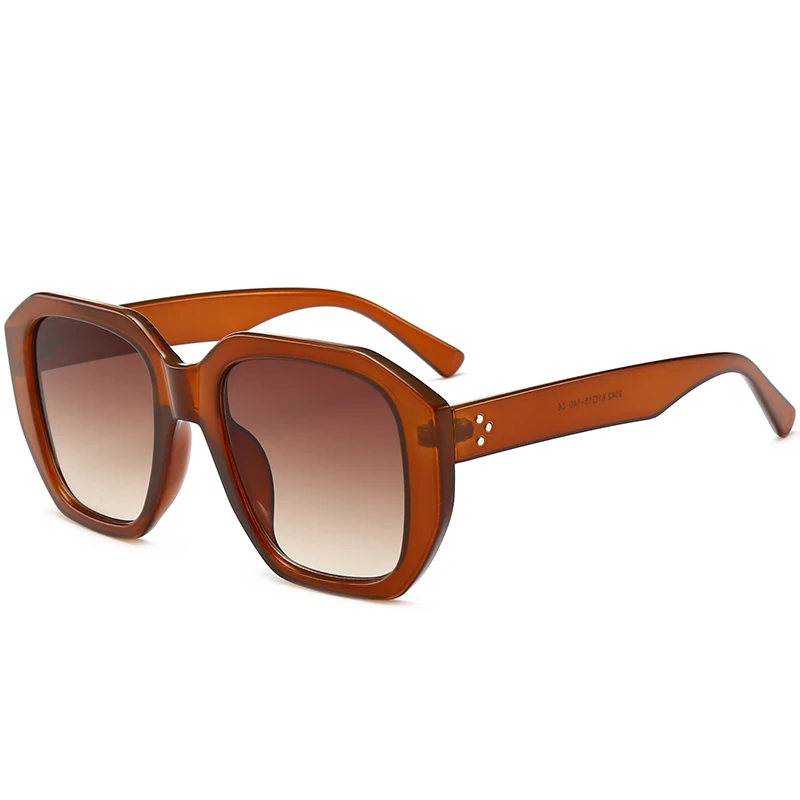 Солнцезащитные очки с заклепками UV400 женские роскошные брендовые дизайнерские