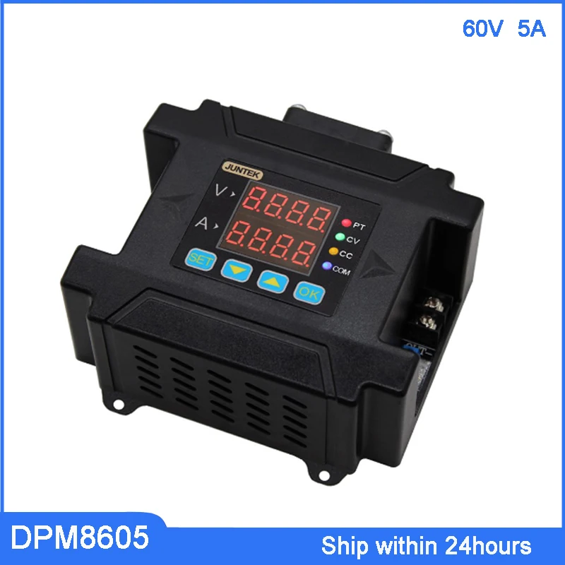 Понижающий источник питания DPM8605 60 в 5 А постоянный ток с цифровым дисплеем |
