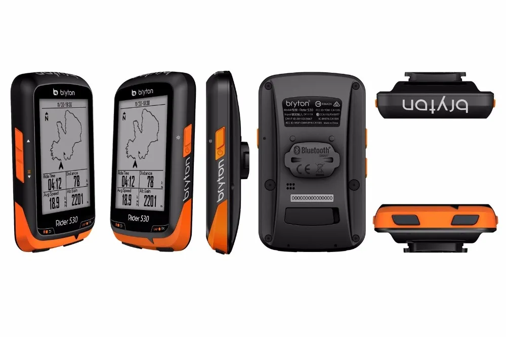 Велосипедный компьютер Bryton Rider 530 с GPS и удлинителем ANT + двойной датчик частоты