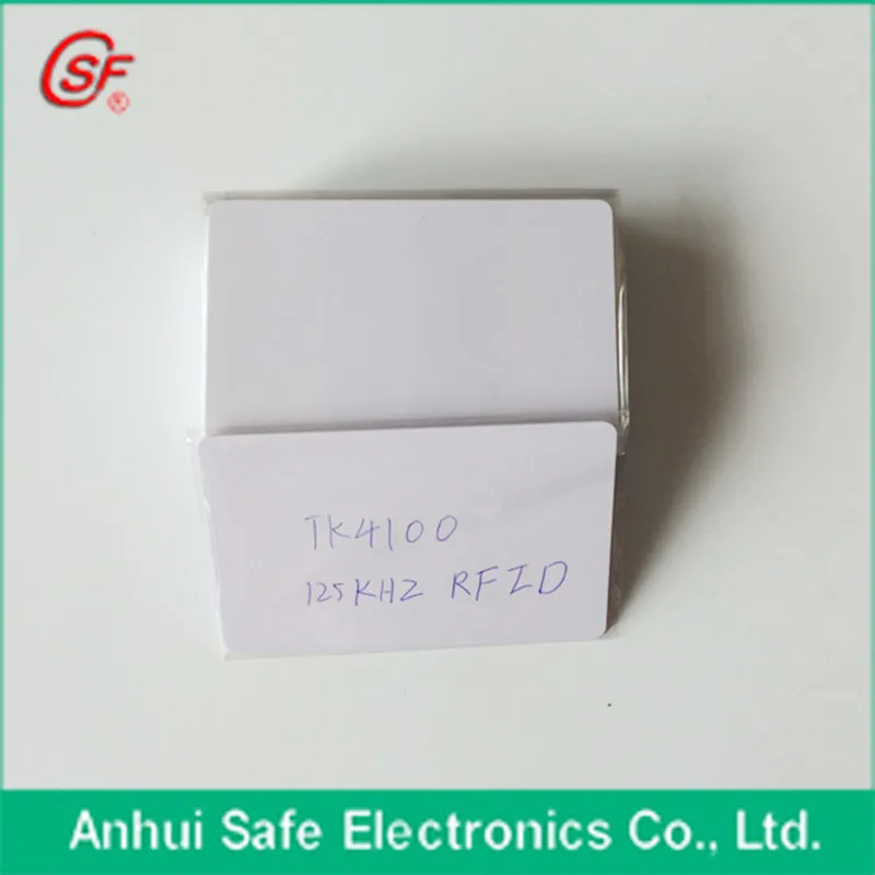 125KHz Inkjet PVC RFID Card TK4100 Chip Contactless For Epson or Canon Inkjet Printer 500pcs