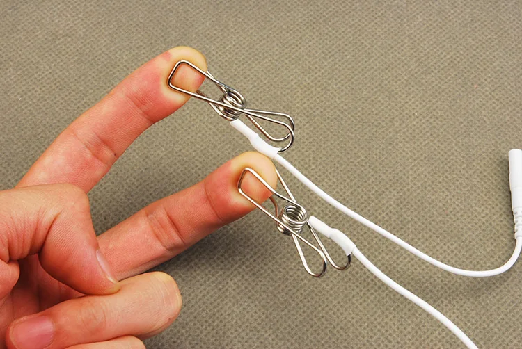 Мощный Стальной электро зажим для клитора сосков шокирующий Электро секс с