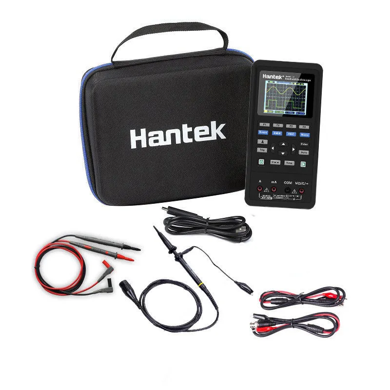 Новый портативный осциллограф Hantek 2D42 2D72 40 МГц 70 генератор сигналов 250 Мвыб/с