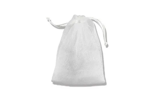 

10pcs/set good quality white double layer soap net soap mesh bag handmade soap for foaming ,essential tool