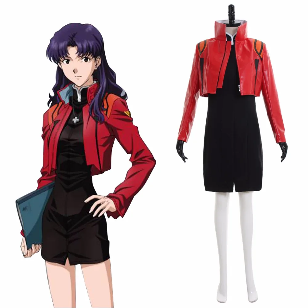 Женский костюм для косплея Animne Neon Genesis Evangelion Misato Katsuragi Топ девушек J95|cosplay costume|cosplay