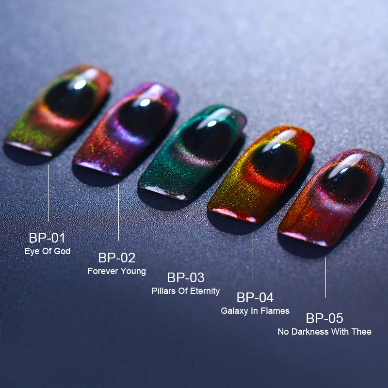 BORN PRETTY Chameleon Magnetic Nail Gel Polish 5ml Soak Off Manicuring UV Magnet Stick Needed | Красота и здоровье