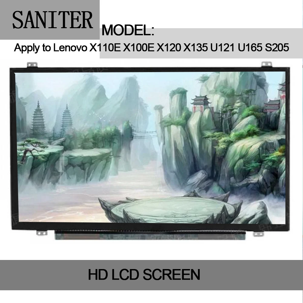 SANITER применимо к Lenovo X110E X100E X120 X135 U121 U165 S205 S206 B116XW03 N116B6 L04 LP116WH2 LTN116AT02 11 6 дюймовый ЖК