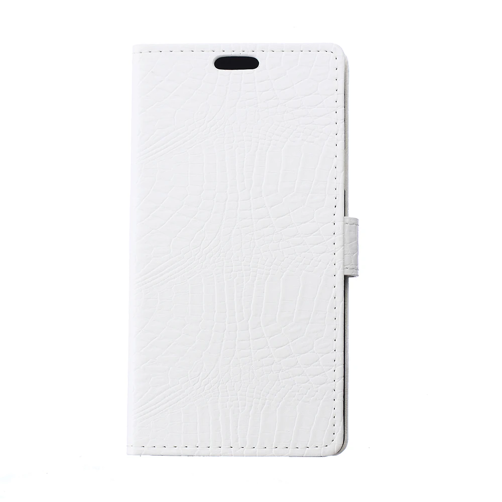 Новый Роскошный Крокодил Флип Бумажник Кожа Телефон Дело Чехол с 2 Слотами Для