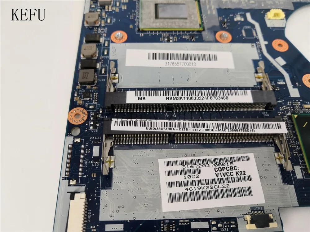 Материнская плата NBM3A1100J NB.M3A11.00J для ноутбука ACER Aspire V5 131 системная компьютера Q1VZC