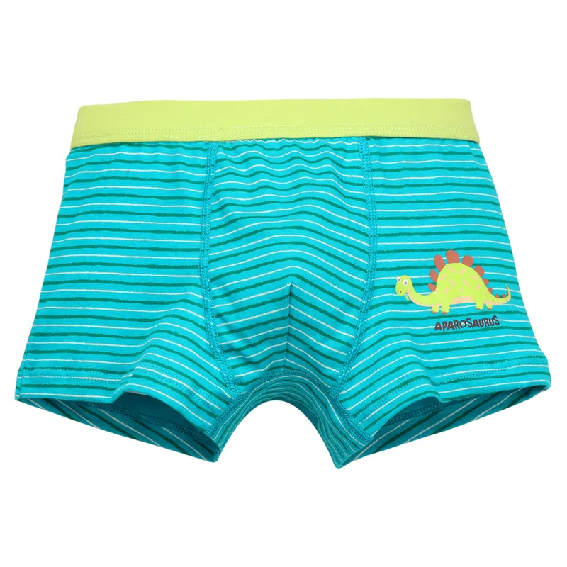 Детское хлопковое нижнее белье из 3 предметов детские трусы с рисунком динозавра