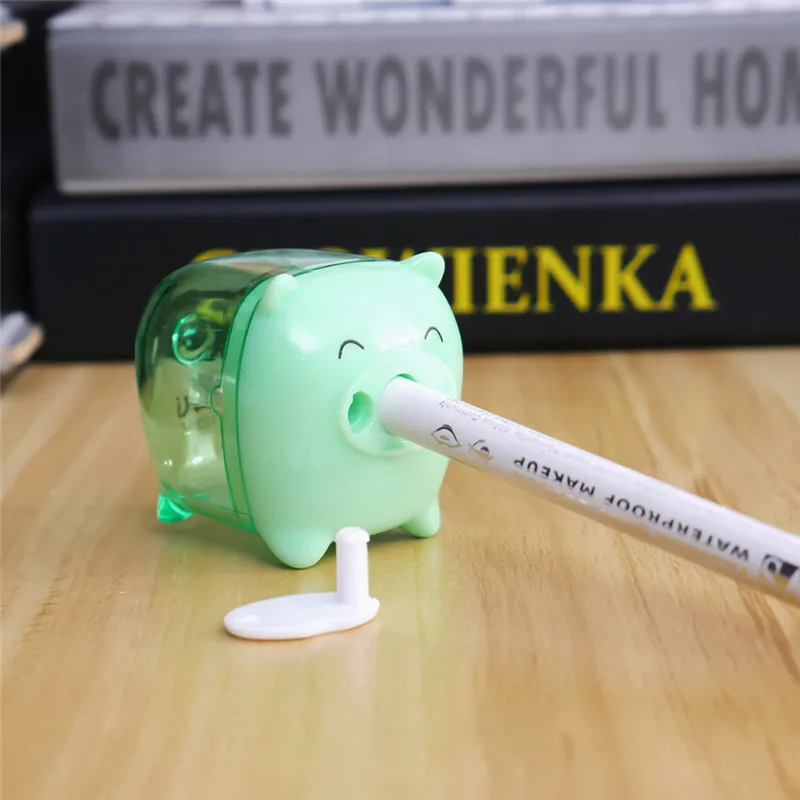 Kawaii сексуальный цветной узкий точилка милый корейский нож рекламный подарок, школьные принадлежности Канцтовары случайный цвет