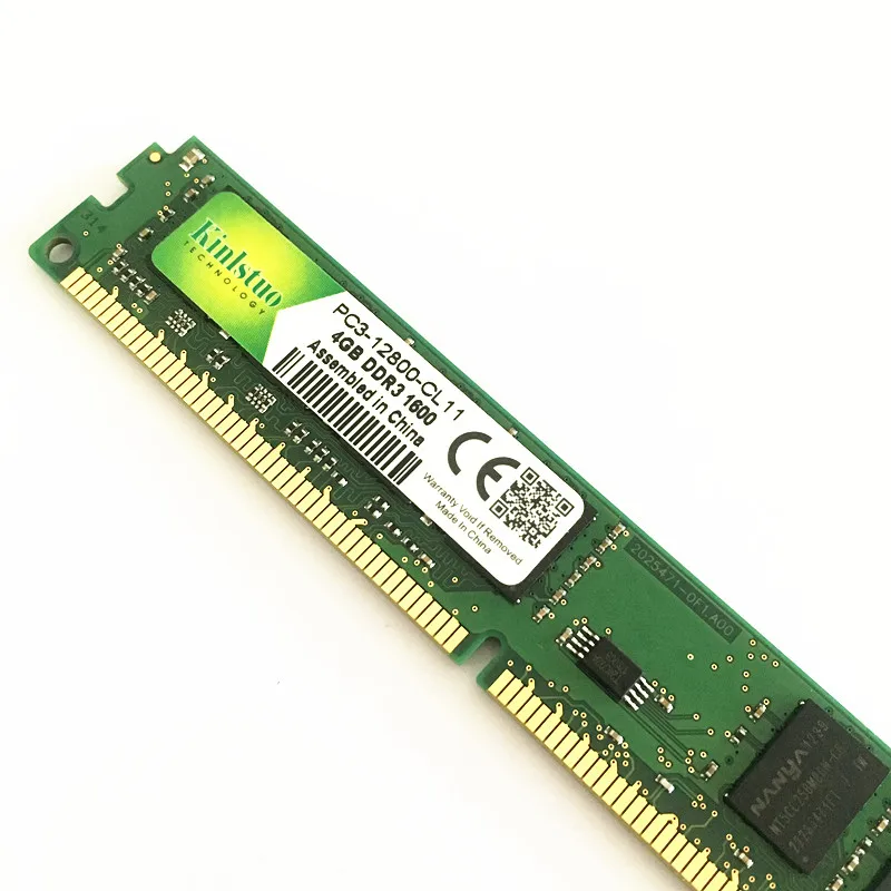 Kinlstuo DDR3 4 Гб 1600 МГц ОЗУ для ПК 12800 240PIN 8 ГБ/2 ГБ 1333 память 1 5 В настольного компьютера |