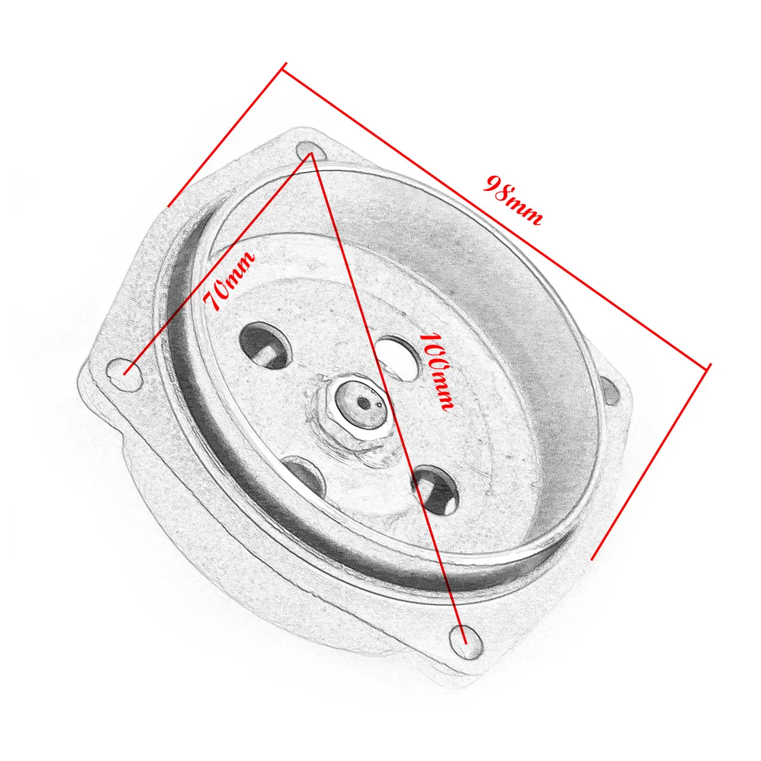 Коробка передач барабан сцепления 25H 6T подходит 47 49cc карманный велосипед багги