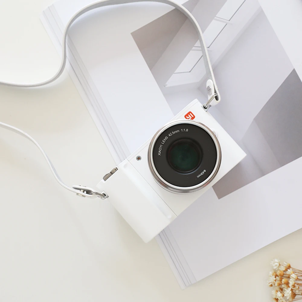 YI M1 цифровой Камера 2 объектива беззеркальных премьер зум 20MP WI FI BLE ЖК дисплей