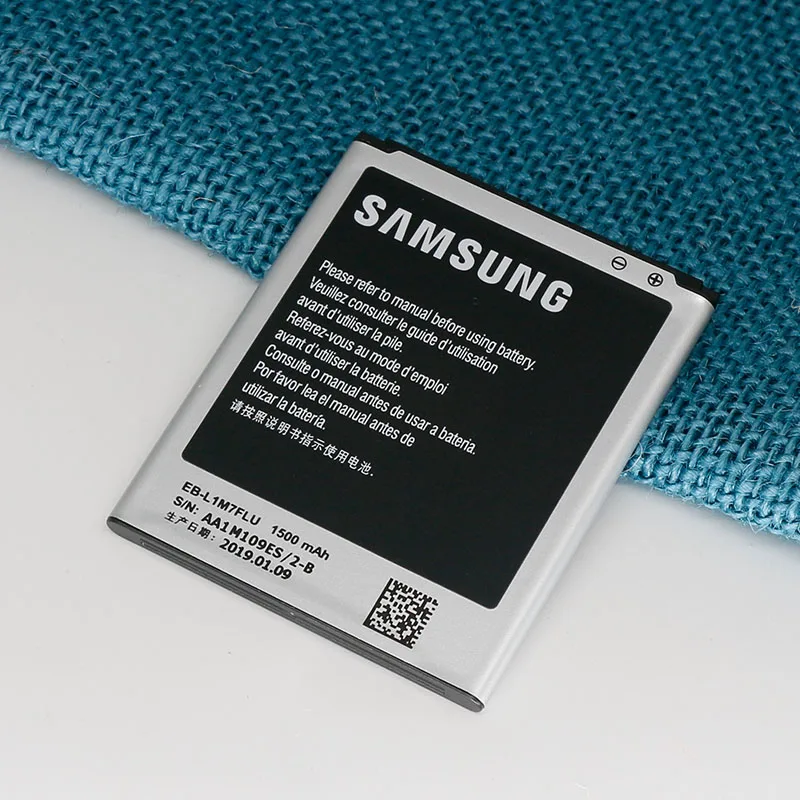 Новый оригинальный samsung Сменный аккумулятор для Galaxy S3 mini i8190 i8200 1500 мАч EB-L1M7FLU с NFC |