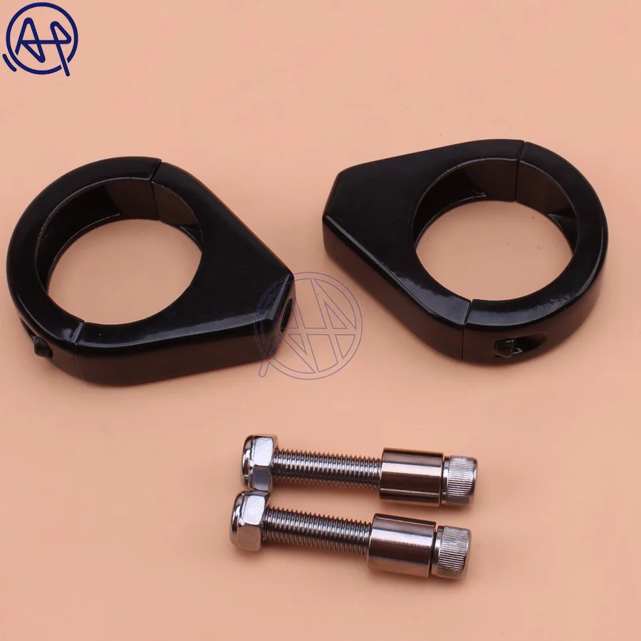 2 шт. алюминиевый кронштейн для поворотника мотоцикла 39 мм|motorcycle fork brackets|harley