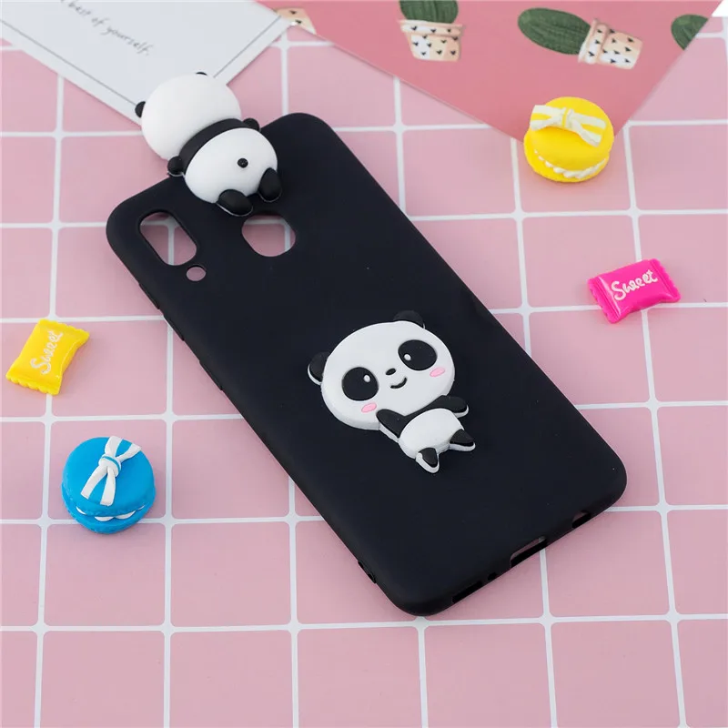Чехлы для телефонов Samsung Galaxy A40 чехол 3D DIY панда медведь кукла игрушка A 40 A405F A405