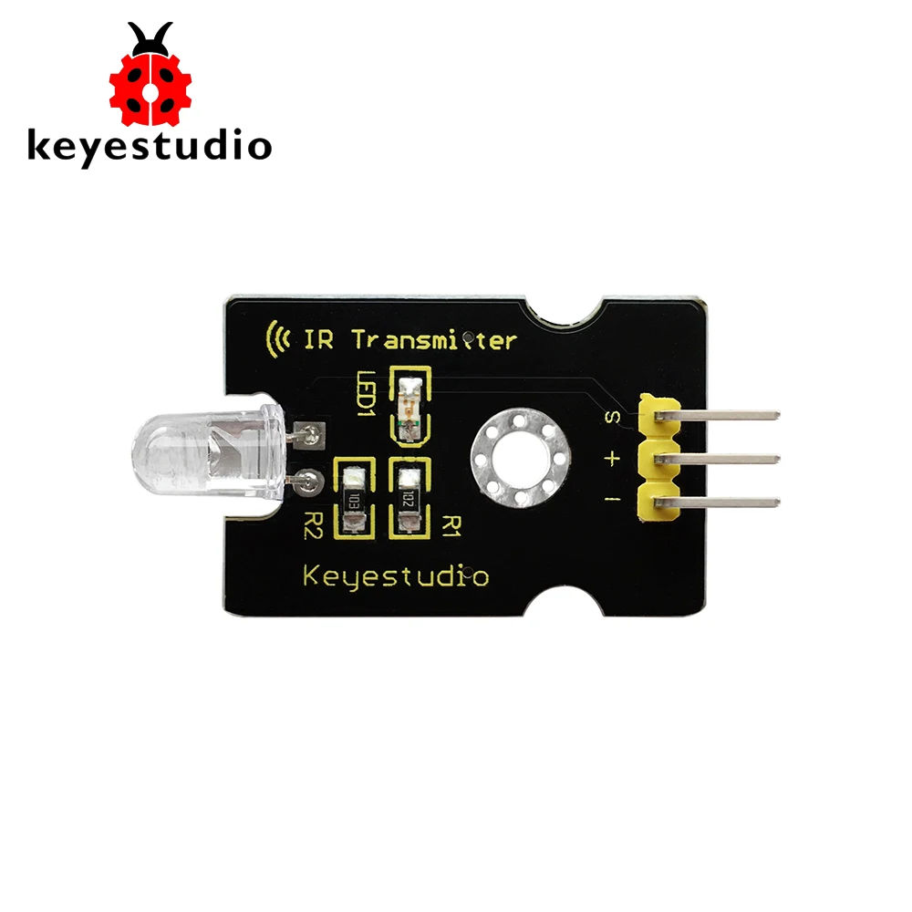 Бесплатная доставка! Keyestudio 38 кГц цифровой ИК инфракрасный передатчик модуль