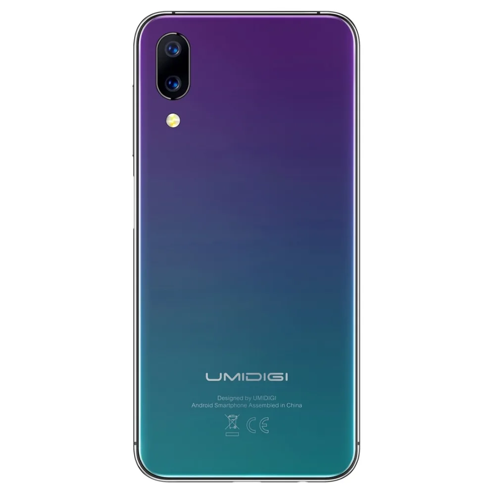 Мобильный телефон Umidigi ONE 5,9 дюйма, 4 Гб, 32 ПЗУ, Восьмиядерный процессор Helio P23, Android 8,1, 12 Мп+ 5 МП, двойная камера, быстрая зарядка, сотовый телефон