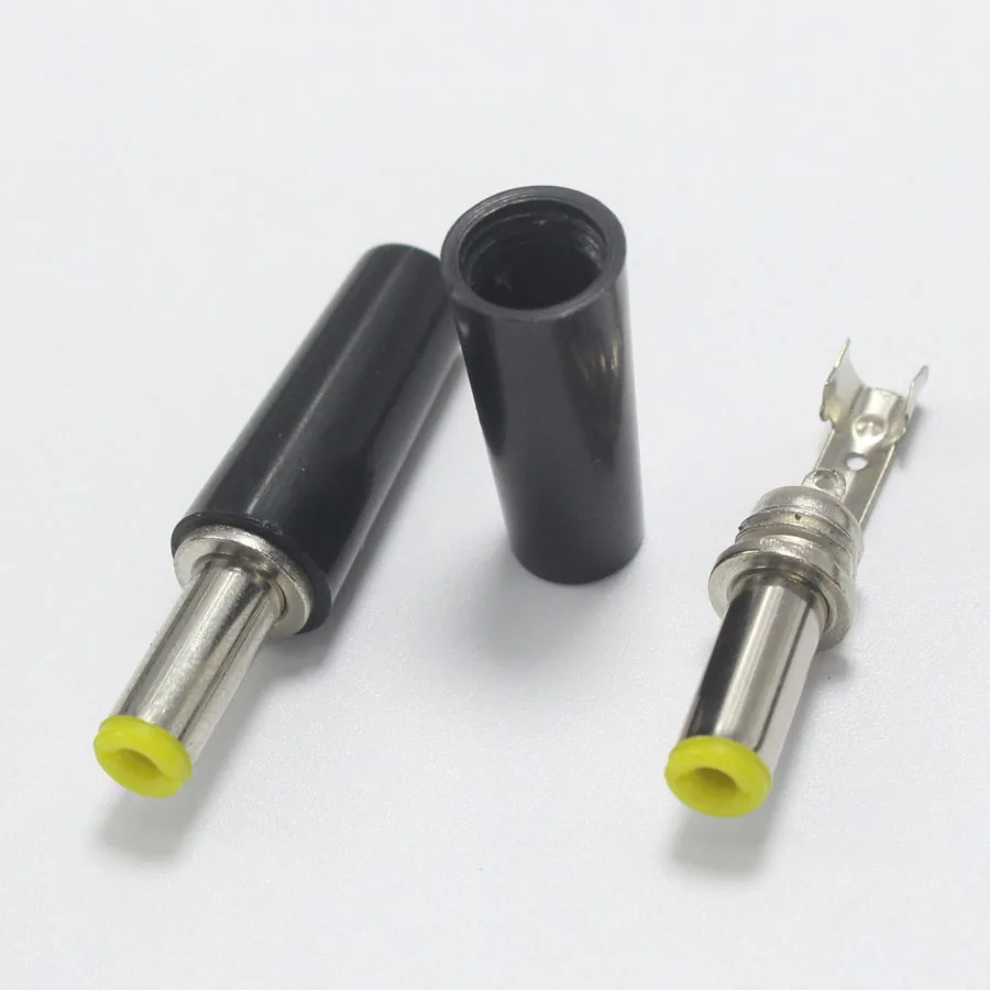 1 шт. новый черный штекер питания постоянного тока 5 5*2 мм ABS x 2 Штекерный разъем