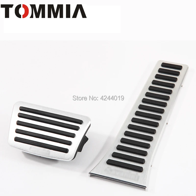 

TOMMIA For Kia K3 K4 K5 K3S KX5 Sorento Sportage Car Pedal Footrest Brake And Gas Pedal Pad Alumimum Alloy 3Pcs