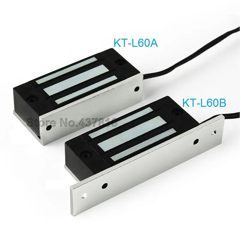 Мини 100lbs магнитный замок маленький 60кг электромагнитный замок 12В/24В