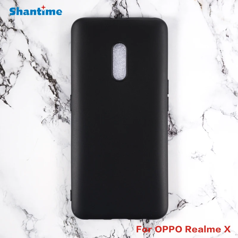 Силиконовый защитный чехол для телефона OPPO Realme X Мягкий ТПУ | Мобильные телефоны и