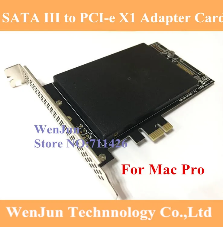 Новая высокоскоростная SSD карта DEBROGLIE SATA III к PCIe для mac pro 3 1 5 OSX 10 8 14 windows|pci express sata|pci