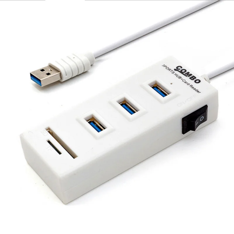 Устройство для чтения карт twototro Micro usb хаб 2 0 с 3 / 6 портами комбинированный TF/SD