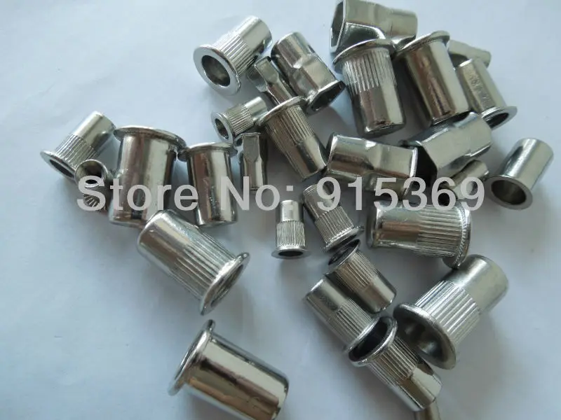 25 шт. M5 нержавеющая гайка заклепка Open End pem качество сталь insertnut|rivet nut|nut nutm5 rivet nut |