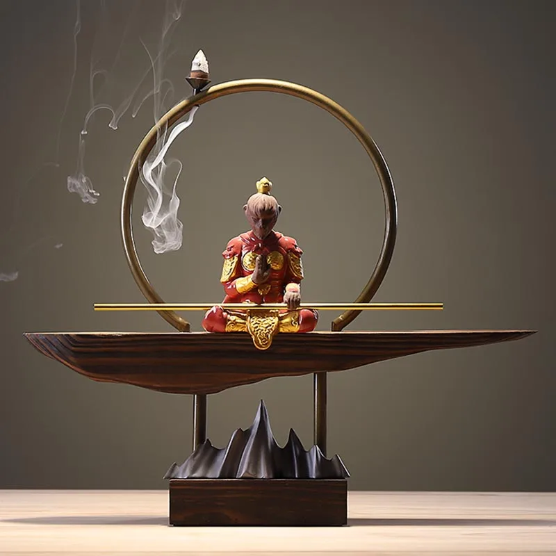 Креативная горелка Zen для благовоний настольные украшения бутик Король обезьян
