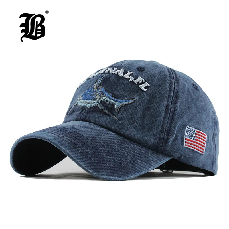 

[FLB] 100% Washed Cotton Baseball Caps Men Summer Retro Cap Embroidery Casquette Dad Hat For Women Gorras Planas Snapback F146