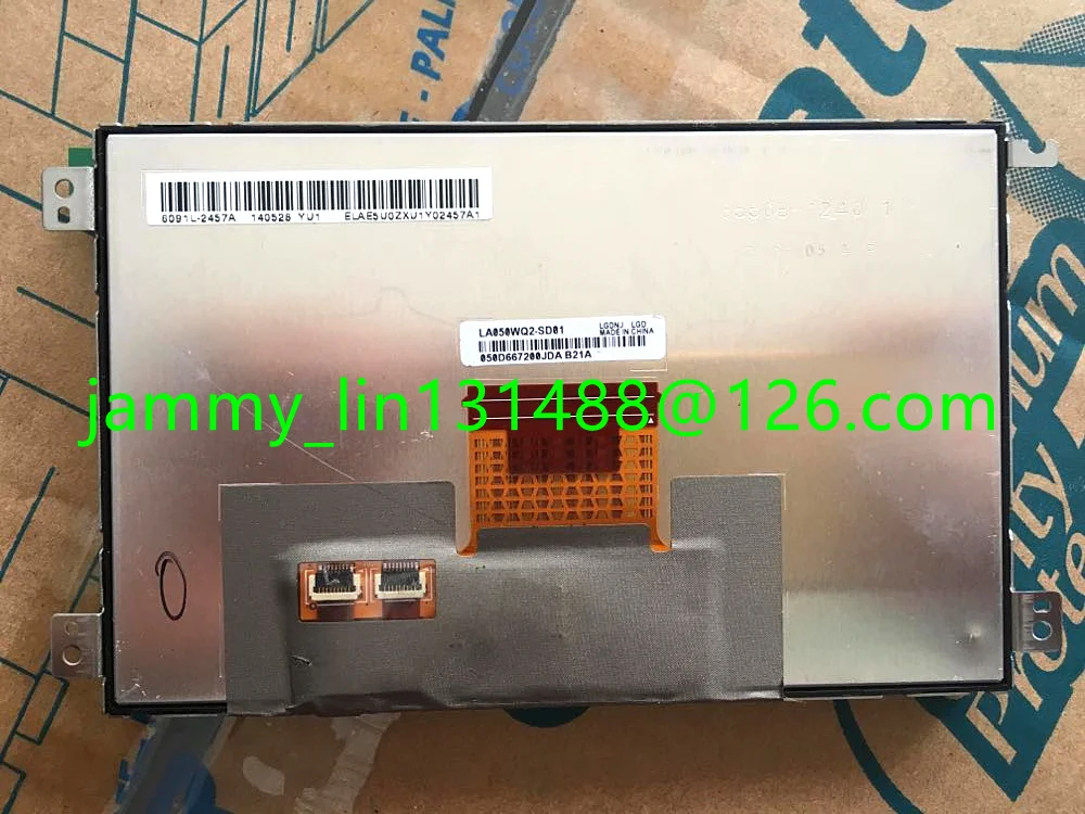 Original new 5&quot Inch LCD display LA050WQ2-SD01 LA050WQ2(SD)(01) LA050WQ2 with touch screen panel for car GPS navigation audio |