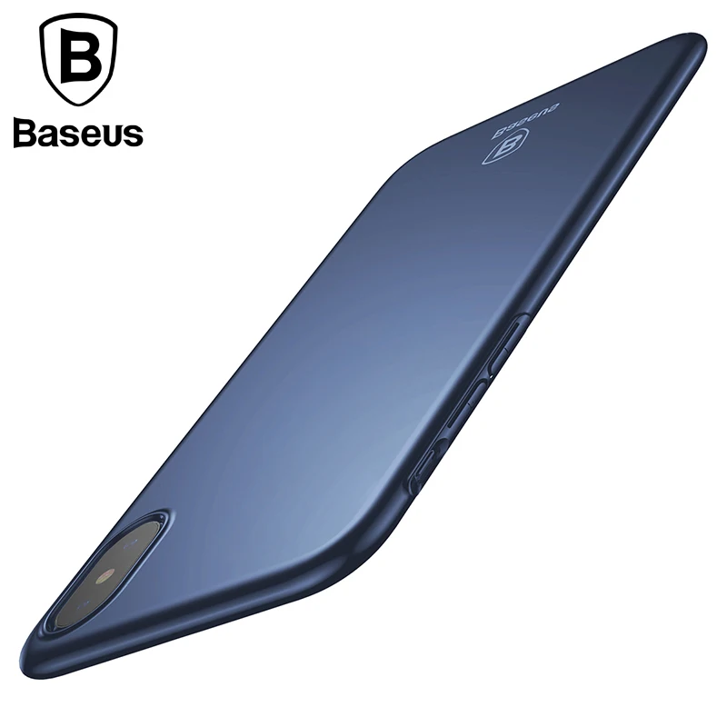 Baseus Ultra thin Protection Case for iPhone X Fashion Anti-fingerprint Phone Apple Silm Back Protective Cover |