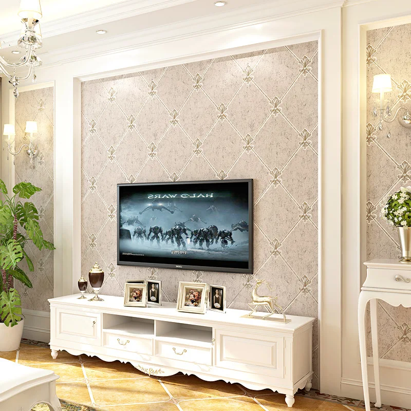 3D обои для гостиной спальни ТВ дивана задней стенки рулон бумаги | Строительство