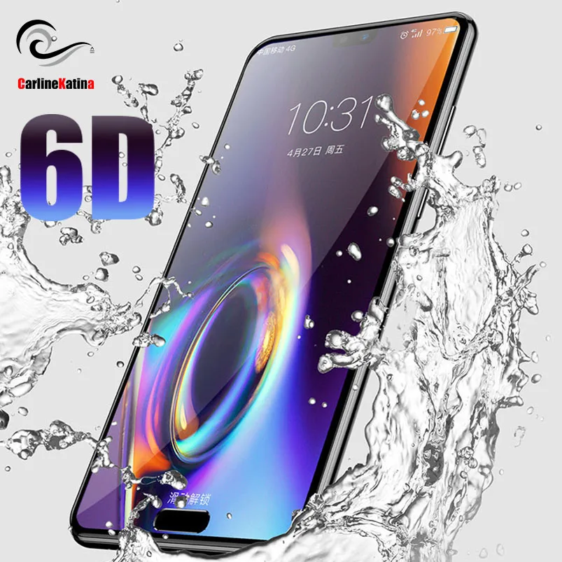 Защитная пленка закаленное стекло 6D для Huawei P20 mate 20 Lite y6 y9 7X 8X Pro nova 3 Honor 9 7C |