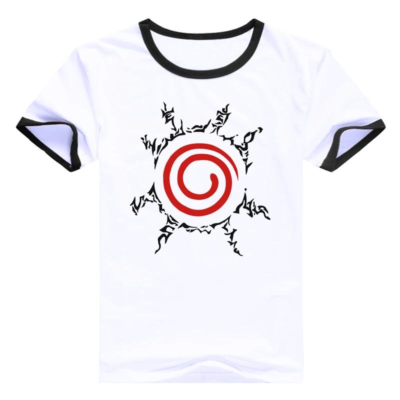 Fashion shirts logo designed men clothes NARUTO sign pattern man t shirt good quality brand male reglan T-shirt | Мужская одежда