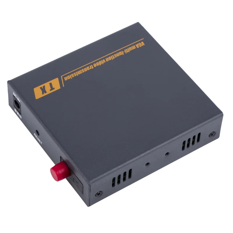 

DT206F VGA Transceiver VGA to Fiber Optic Extender Single Mode SC Fiber Transceiver Industrial Transmission 20km
