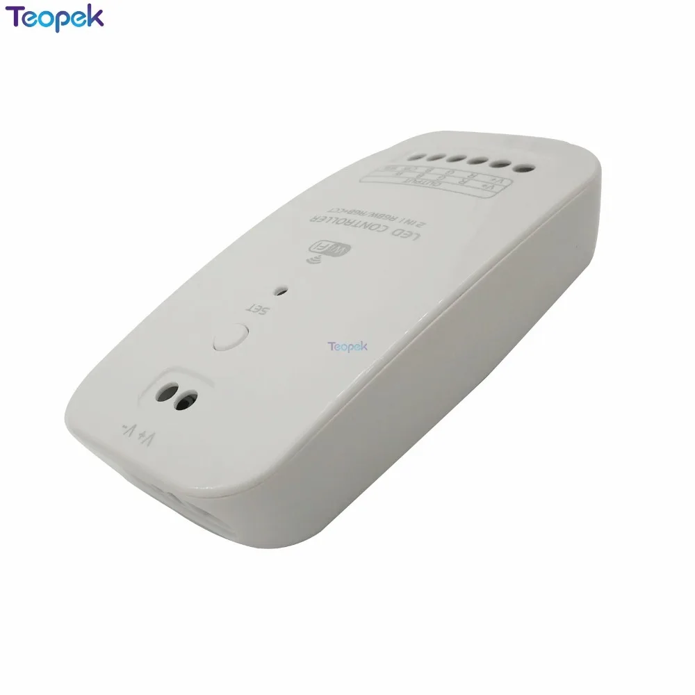 Wi Fi RGBW RGB + CCT 2 в 1 светодиодный контроллер для 5050 светодиодной ленты 9 24 голосовой