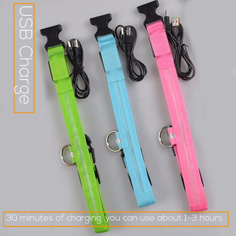 ошейник для собак светящийся товары животных собака животных|led dog collar|pet collardog collar