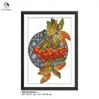 Наборы для вышивки крестиком, DMC 14CT 11CT, с рисунком ягод