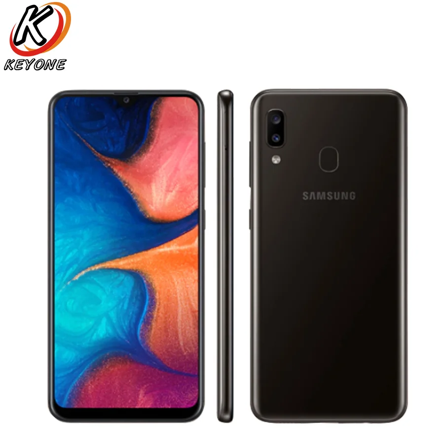 Новый Samsung Galaxy A20 A205GN DS мобильный телефон 6 4 дюйма 3 ГБ ОЗУ 32 Гб ПЗУ Exynos 7884