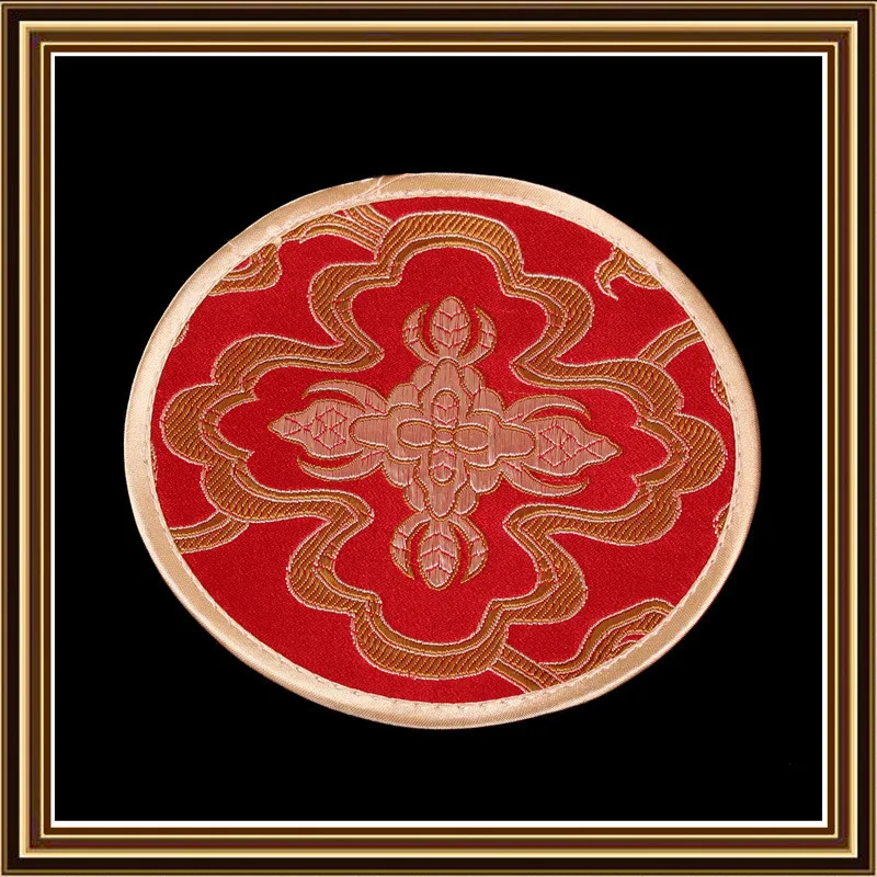 Роскошная круглая чашка с цветами набор из 2 подставок шелковая подставка для чая