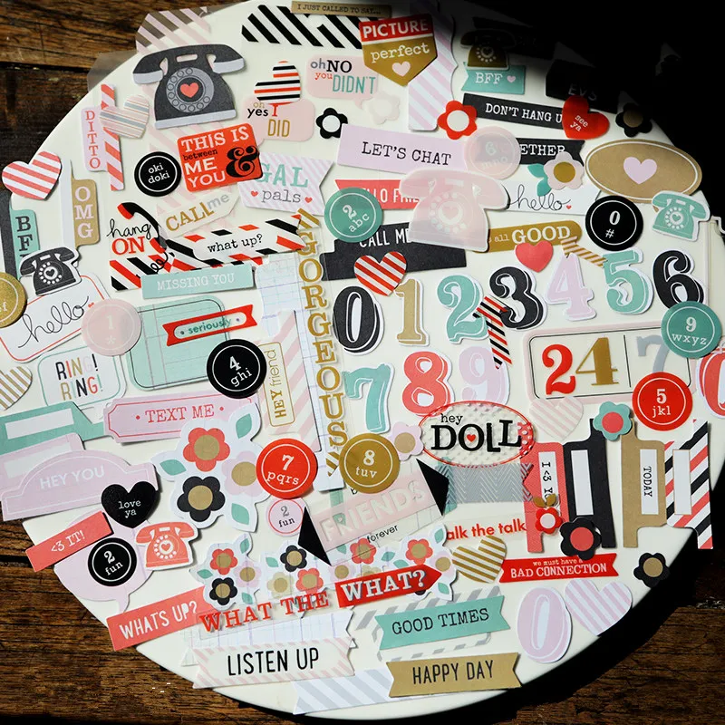 130 шт. картон из ПВХ и бумаги для скрапбукинга|cardstock die cuts|shape cuttingpvc paper |