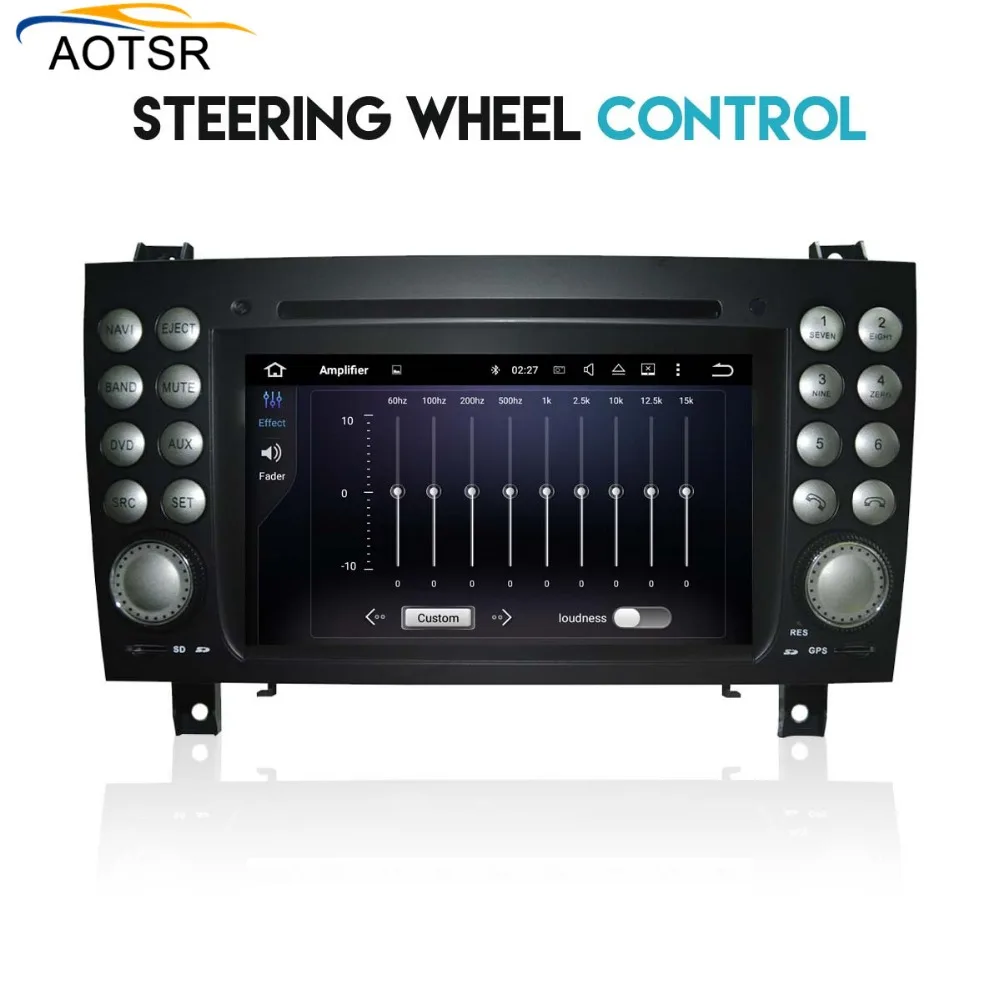 2 Din автомобильный DVD плеер блок для Mercedes Benz SLK 171 2004 2011 Автомобильный