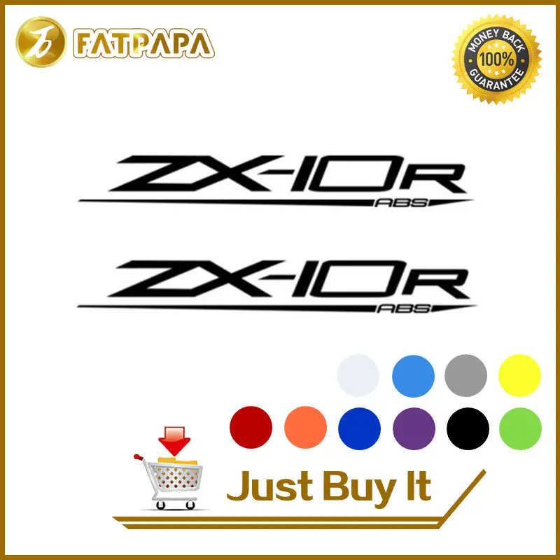 

Мотоцикл Велосипед топливный бак колеса обтекатель ноутбук багажный шлем мото наклейка наклейки для Kawasaki ZX-10R ZX 10R ABS