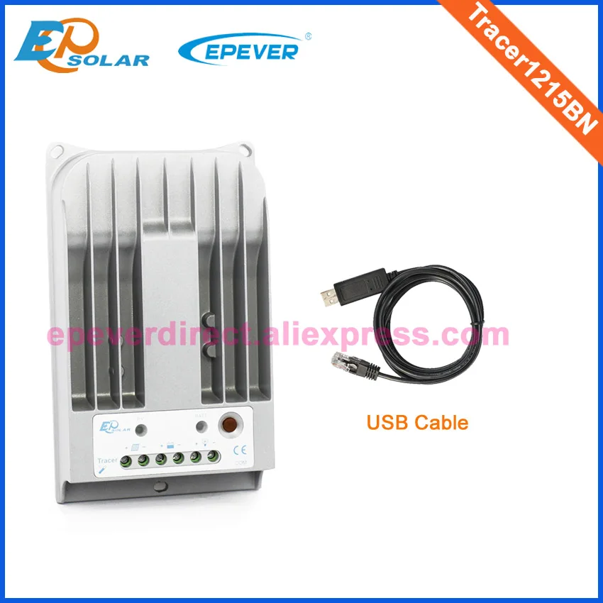 10A 20A Tracer2215BN Tracer1215Bn с датчиком температуры батарея Солнечный контроллер слежения