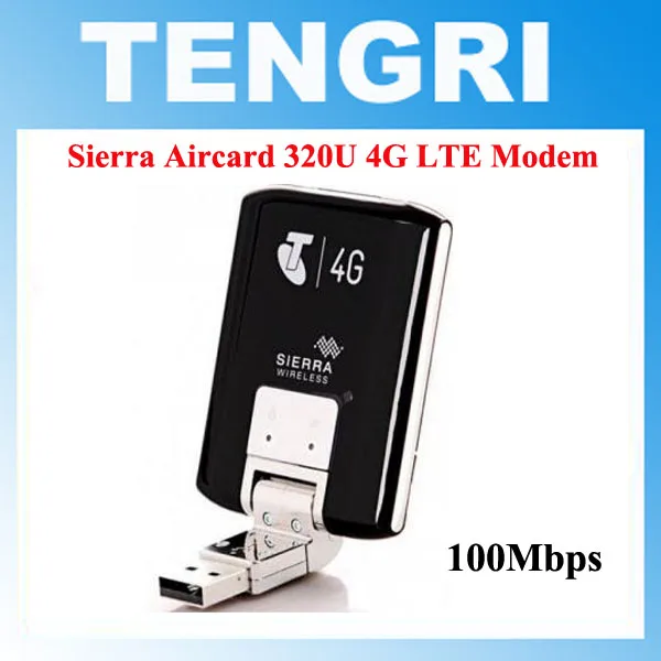 Оригинальный разблокированный Aircard Sierra 320U 100 Мбит/с 4G LTE FDD 1800/2600 МГц беспроводной