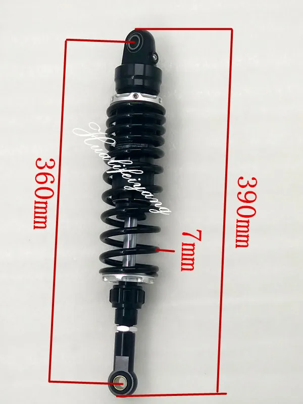 Adjust Damping Shock Absorber for Honda Yamaha Kawasaki Suzuki - 7mm Spring Sizes: 280mm, 290mm, 300mm, 320mm, 330mm, 340mm, 350mm, 360mm image 3