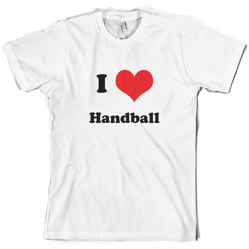 I Love Handball-Мужская футболка-10 цветов-Бесплатная доставка в Великобританию! Мужская